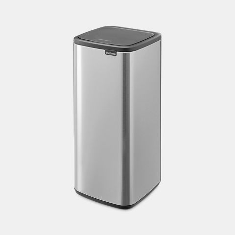 Bo Touch Bin 30 litres - Matt Steel Fingerprint Proof