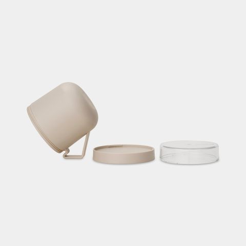 Make & Take Soup Mug 0.6L, Plastic - Soft Beige