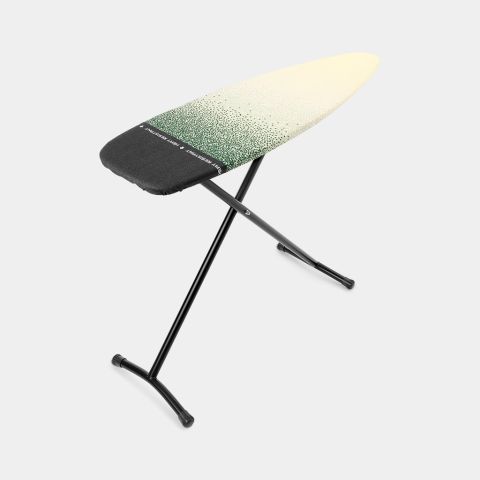 Deska do prasowania D 135 x 45 cm, na żelazko parowe i generator pary – New Dawn, Bawełna Fairtrade