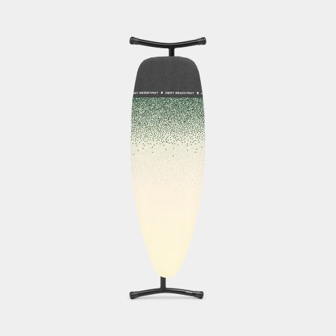 Deska do prasowania D 135 x 45 cm, na żelazko parowe i generator pary – New Dawn, Bawełna Fairtrade