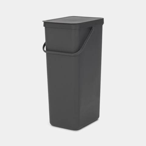 Pattumiera Sort & Go 40 litri - Grey