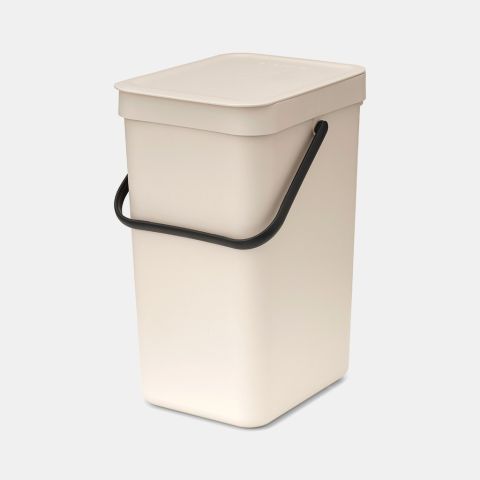 Sort & Go Afvalemmer 12 liter - Soft Beige