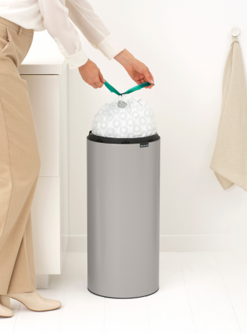 Touch Bin New 30 liter - Soft Grey