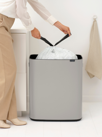Bo Touch Bin 60 liter - Soft Grey