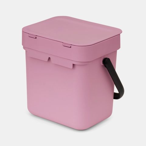 Sort & Go Afvalemmer 3 liter - Lilac Pink