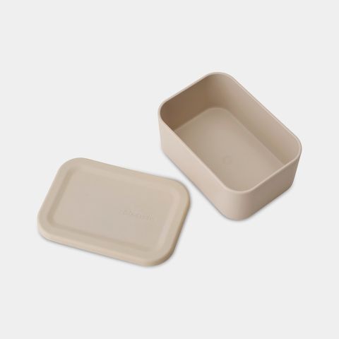 Container Make & Take Lunch Box Bento Soft Beige