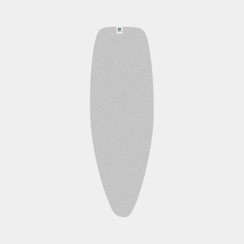 Ironing Board Cover D 53 x 19 in (135 x 45 cm), Top Layer - metalized, Fairtrade cotton