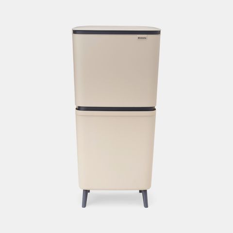 Recycle Bin SortUp Hi 20+25 litri - Soft Beige
