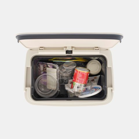 Recycle Bin SortUp Hi 20+25 litri - Soft Beige
