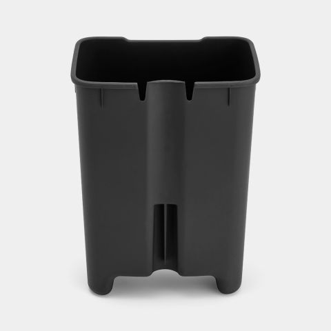 Plastic Inner Bucket Bo Waste Trash Can 1.9 gallon (7 liter) - Dark Grey