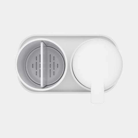 Badkameraccessoire-set ReNew, set van 3 - White