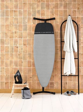 Ironing Board D 135x45 cm, Heat Resistant Parking Zone - Metallised