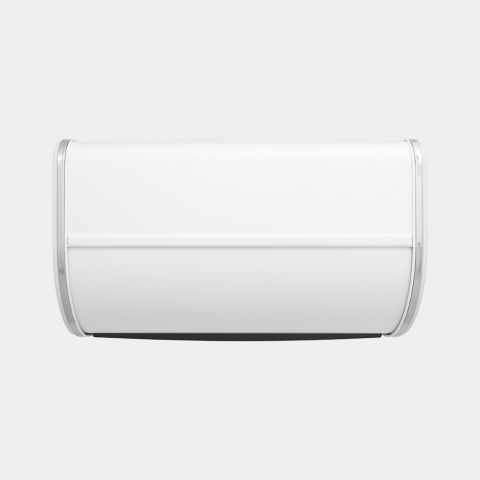 Roll Top Bread Bin Medium - White