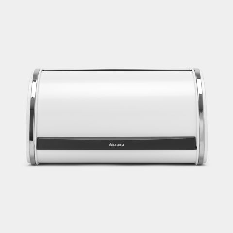 Roll Top Bread Bin Medium - White