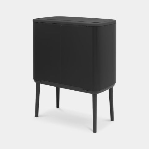 Bo Touch Bin 11 + 23 litres - Matt Black
