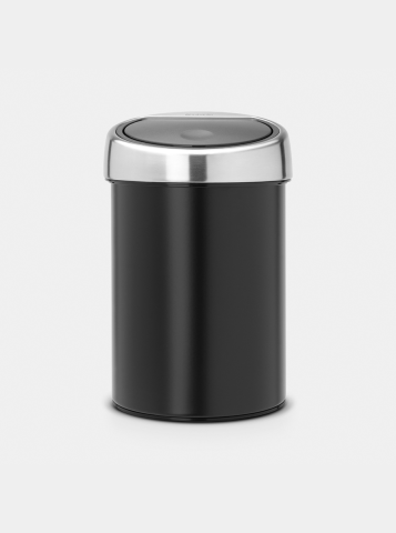 Touch Bin 3 litre - Matt Black