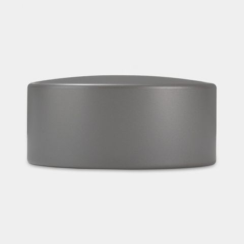 Lid Canister, High Ø 4.3 in (11cm) - Platinum