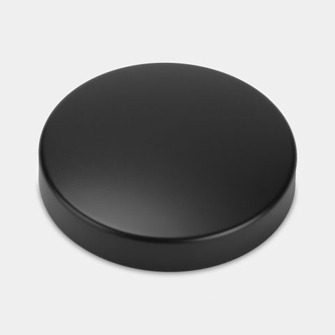 Lid Canister, Low Ø11cm - Matt Black