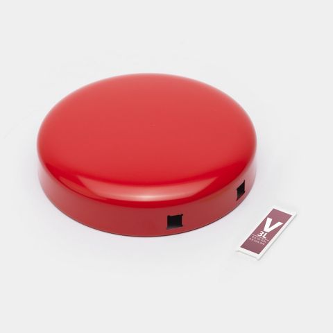 Couvercle NewIcon  poubelle à pédale 3 litres - Passion Red