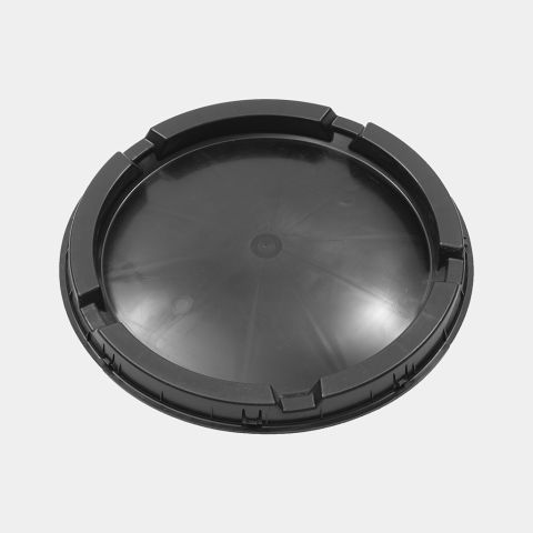 Plastic Bottom Black