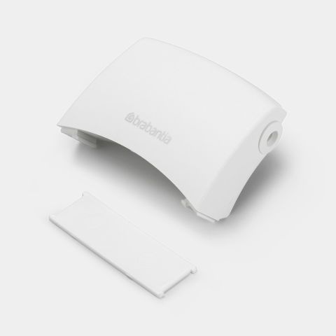 Kunststof scharnierset pedaalemmer White