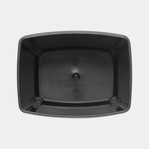 Cubo interior de plástico 10 litros - Black