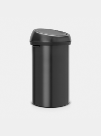 Touch Top Trash Can 16 gallon (60 liter) - Matte Black
