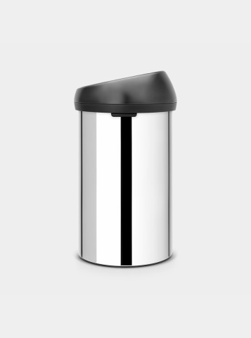 Touch Bin 60 litres - Brilliant Steel