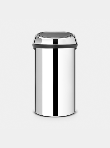Touch Bin 60 liter - Brilliant Steel