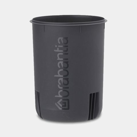 NewIcon Secchio plastica 3 litri - Dark Grey