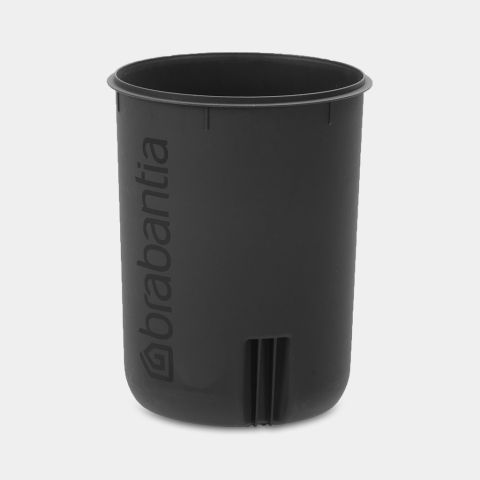 NewIcon Secchio plastica 3 litri - Dark Grey