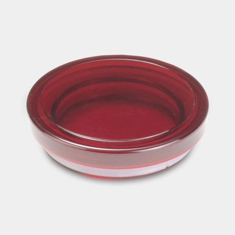 Deksel voor koffiepadsbus Red