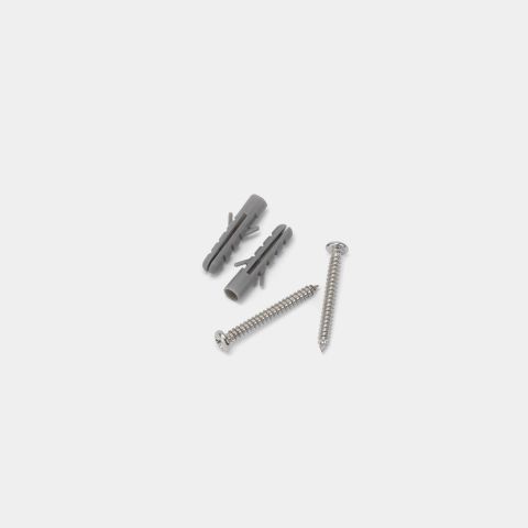 Montage-Set, Schrauben und Stopfen Brilliant Steel