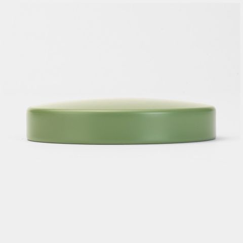 Lid Canister, Low Ø11cm - Moss Green
