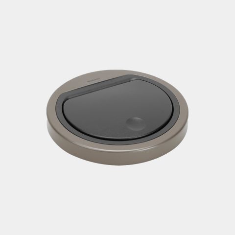 Lid Touch Bin Flat 20/30 litre - Metallic Gold