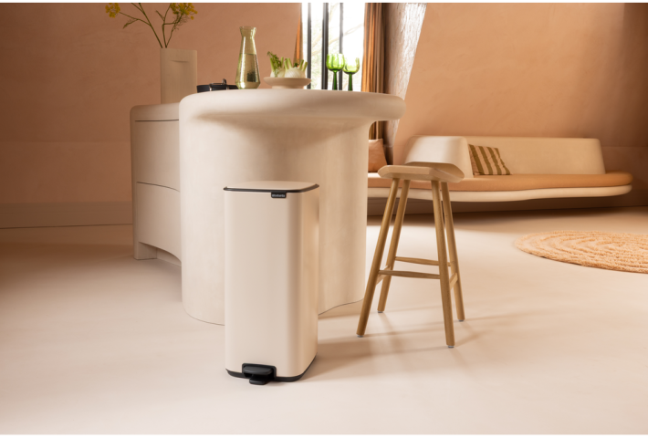 Pattumiera a pedale Bo 30 litri - Soft Beige