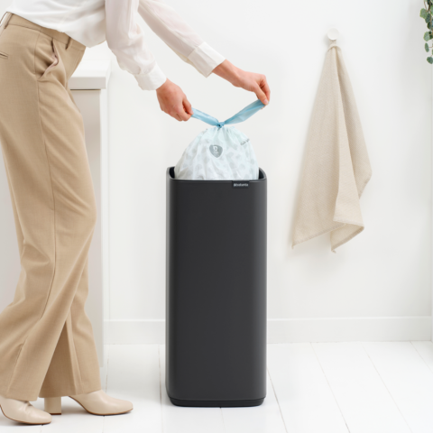 Bo Touch Bin 30 liter - Mineral Infinite Grey