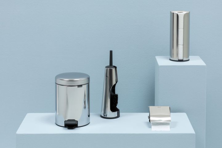 Toilettenpapierhalter ReNew - Brilliant Steel
