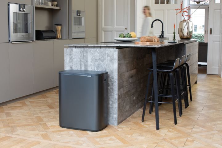 Bo Touch Bin 2 x 30 liter - Confident Grey