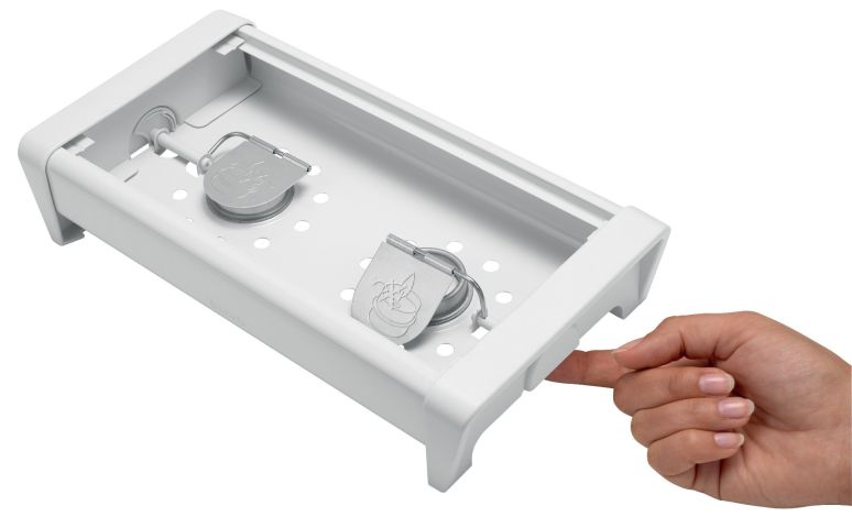 Food Warmer 2 Burners - Black