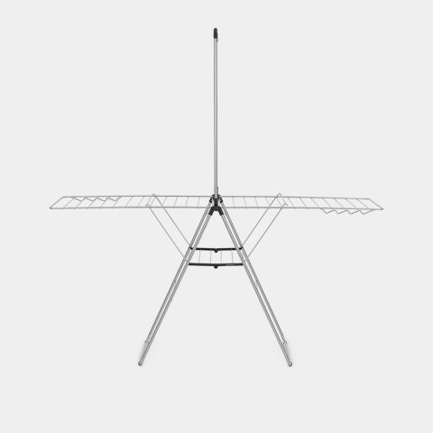 HangOn Droogrek 25 meter met stang - Metallic Grey