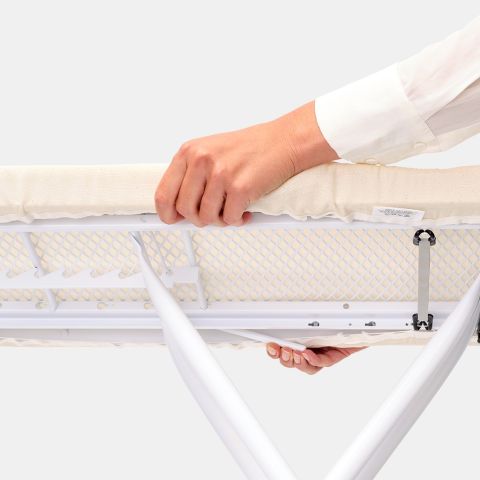 Ironing Board B 124 x 38 cm, for Steam Iron - Soothing Sea, Fairtrade cotton