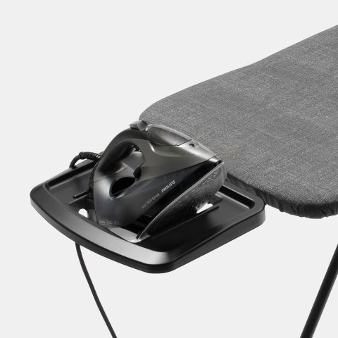 Table à repasser taille C 124 x 45 cm, pour fer vapeur - Denim Blue, Coton equitable