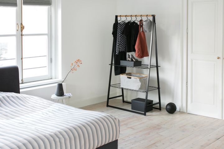 Linn Clothes Rack Large - Black