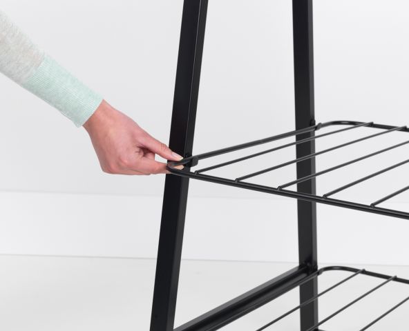 Linn Clothes Rack Large - Black