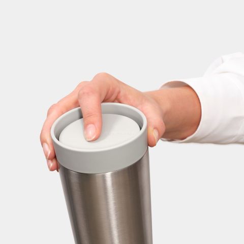 Make & Take Bicchiere termico, 0,36 litri - Light Grey