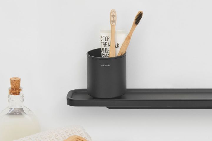 MindSet Toothbrush Holder Mineral Infinite Grey