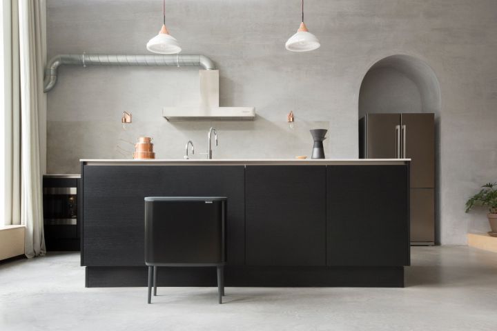 Bo Touch Bin 36 litros - Matt Black