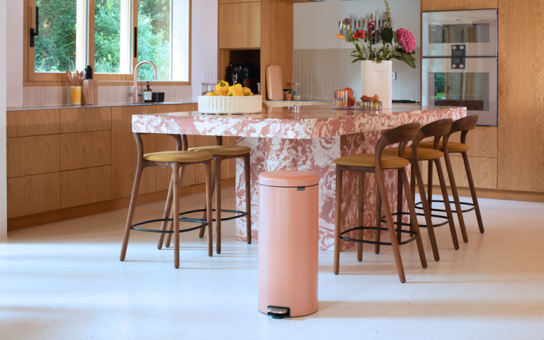 Poubelle à pédale newIcon 30 litres - Warm Copper