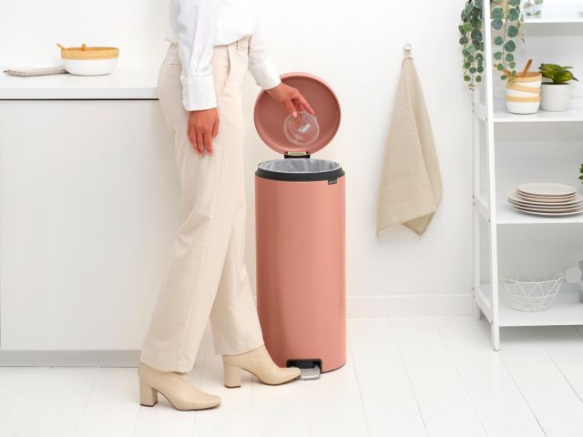 Poubelle à pédale newIcon 30 litres - Warm Copper